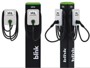 Types of EV chargers, level 2 fast chargers